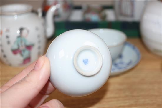 A collection of Chinese ceramics